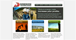 Desktop Screenshot of dominiontechintl.com
